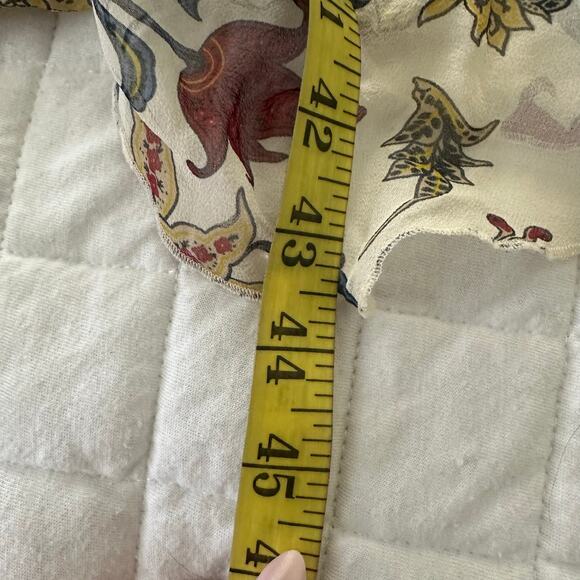 REDUX PHILIP DICAPRIO Dress Womens 6 Floral Silk Midi Feminine Romantic Fairy - Picture 9 of 9